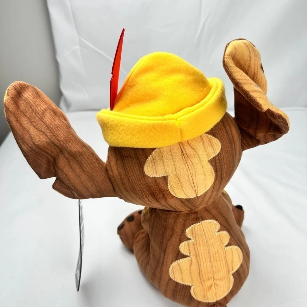 Disney Brown and Yellow Stuffed Animal Deer